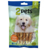 2pets Tuggpinne m kycklingfilé 12cm 6-pack, 70g 2pets Tuggpinne m kycklingfilé 12cm 6-pack, 70g