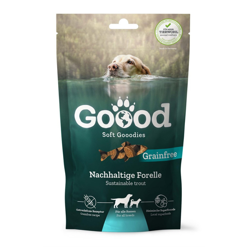 GOOODies Soft Snack Adult forell , 100 g GOOODies Soft Snack Adult forell , 100 g