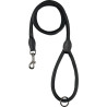 CATAGO Leather Round Dog Leash, Black, 1,5 m CATAGO Leather Round Dog Leash, Black, 1,5 m