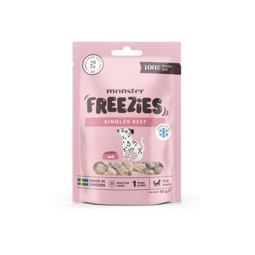 Monster Dog Treats Freezies Beef 45 g
