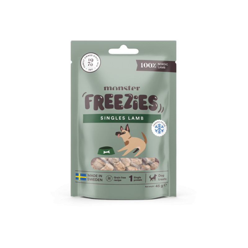 Monster Dog Treats Freezies Lamb 45 g Monster Dog Treats Freezies Lamb 45 g