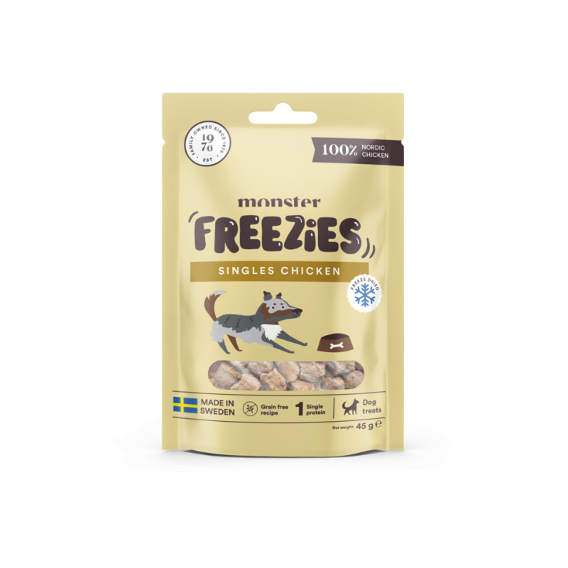Monster Dog Treats Freezies Chicken 45 g
