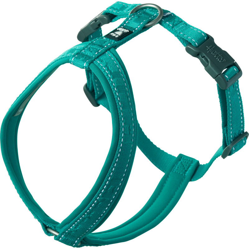 Hurtta Casual Y-Harness ECO, 50–60 cm, Peacock
