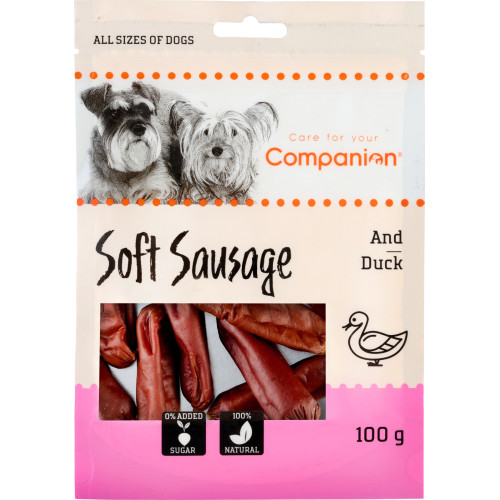 Companion Duck Short Sausage, 100 g