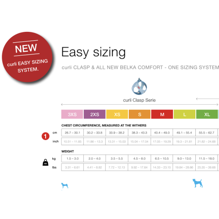 Curli Vest Sele Clasp Alpine Light Gray XL – Lättviktssele