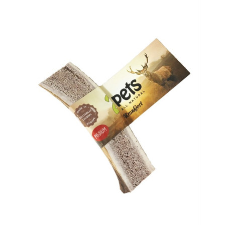 Tugghorn, hjort, kluven, M