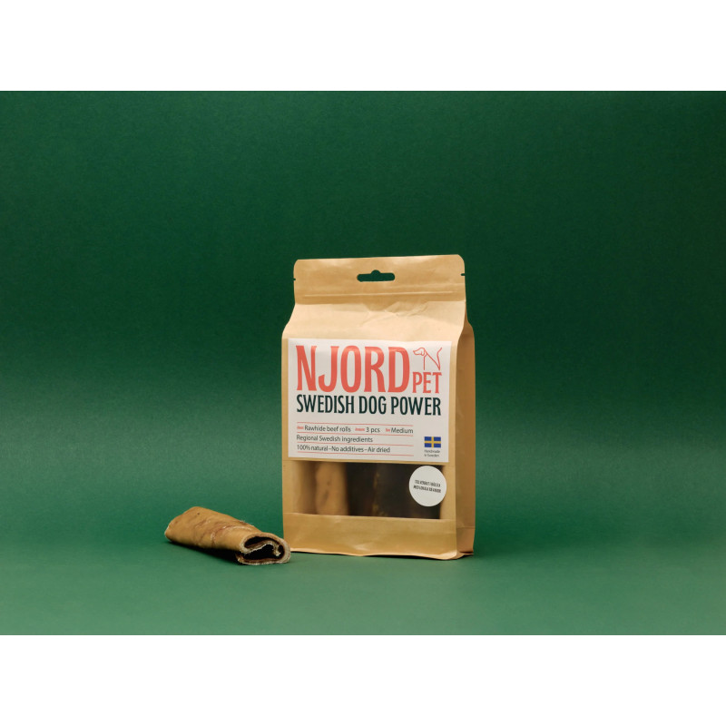 Njord Nötrulle Medium 3-st 14cm