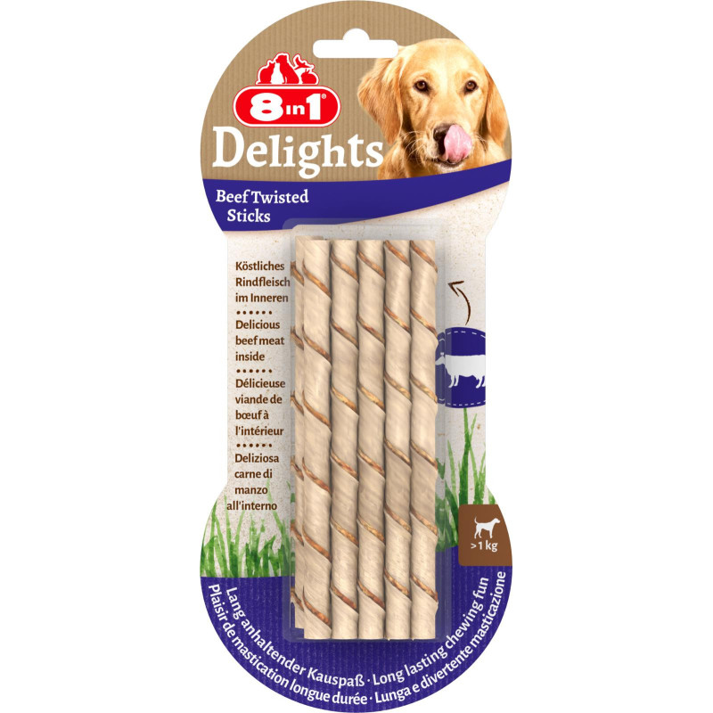 Delight twisted Sticks oxhud omkött