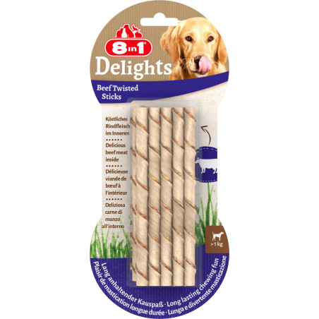 Delight twisted Sticks oxhud omkött