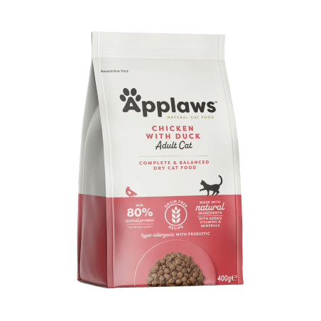 Applaws katt Vuxen Kyckling & Anka 400g