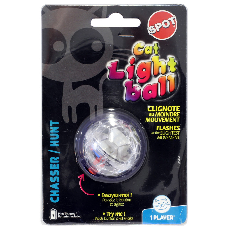 Kattleksak Blinkboll plast Tyrol 3,5 cm