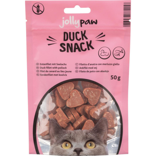 Krämig Snack med ankfilé och pollock 50g