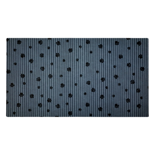 Underlägg hund randigt grått/tassar drymate