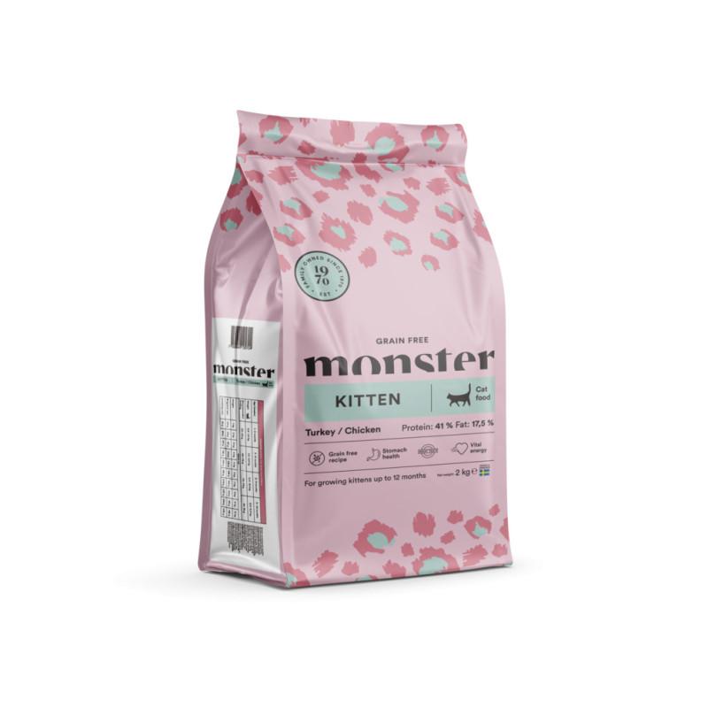 Monster Katt Original Senior Kyckling/Kalkon 2 kg