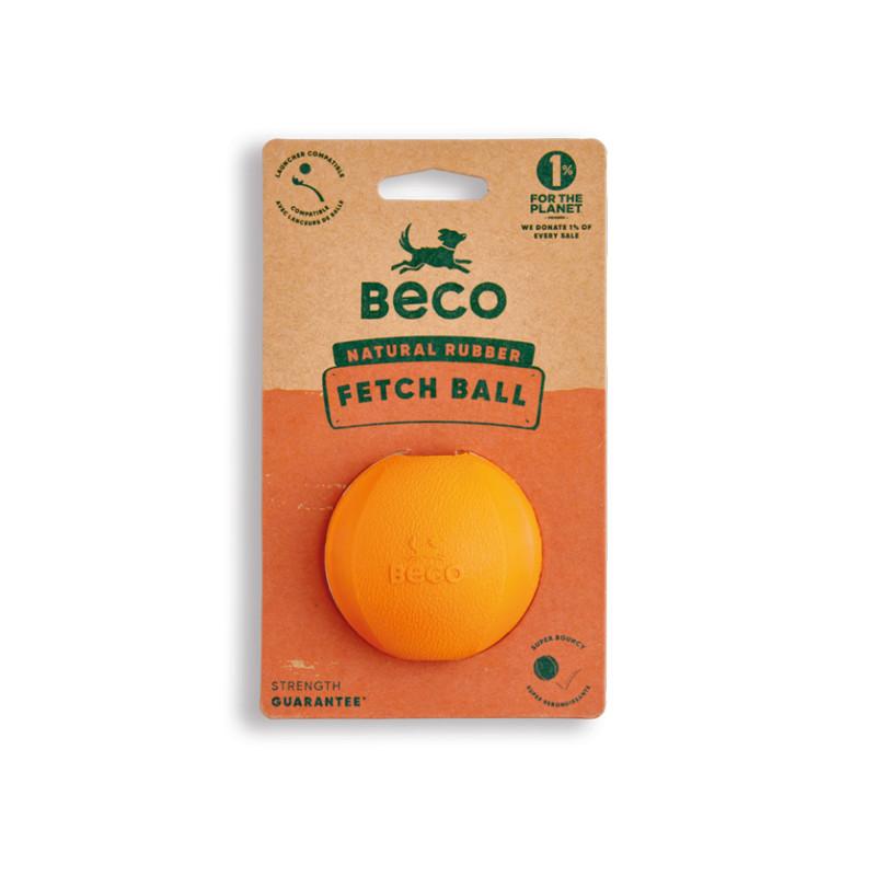 Hundleksak Fetch Ball Orange Beco