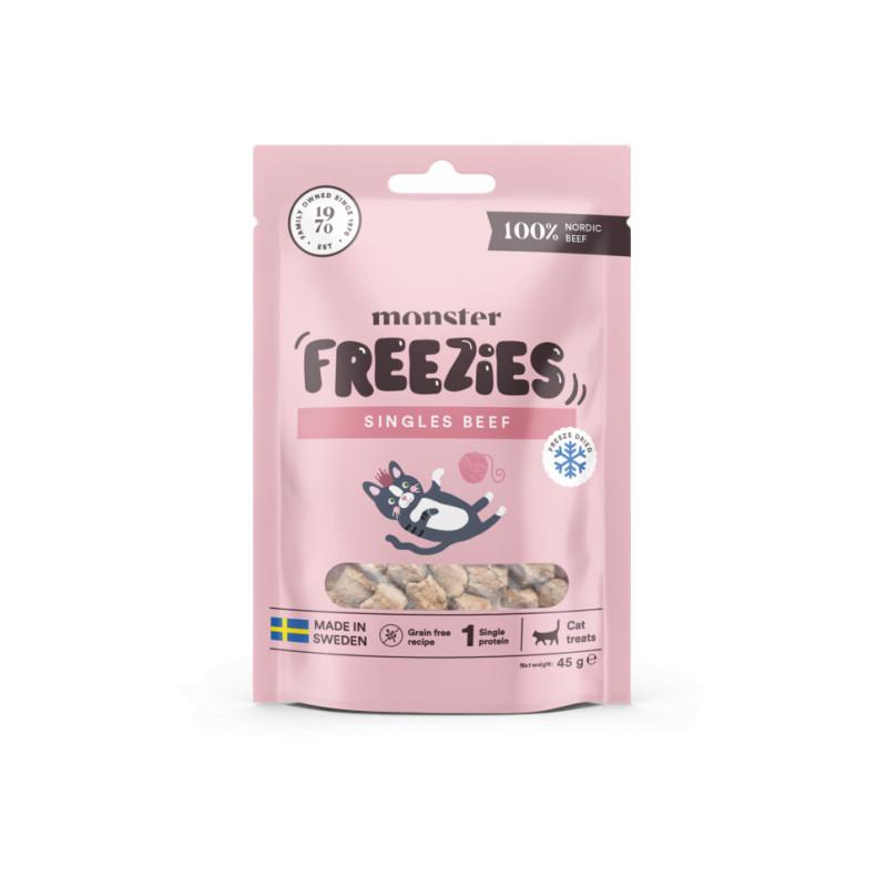 Monster Kattgodis Freezies Nöt 45 g