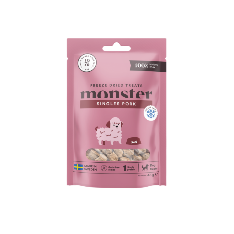Monster Freezies Hundgodis med fläsk 45 g