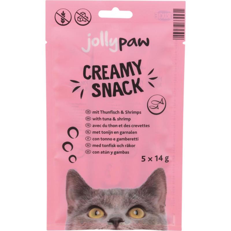 Krämig Snack med räkor, 5 × 14g