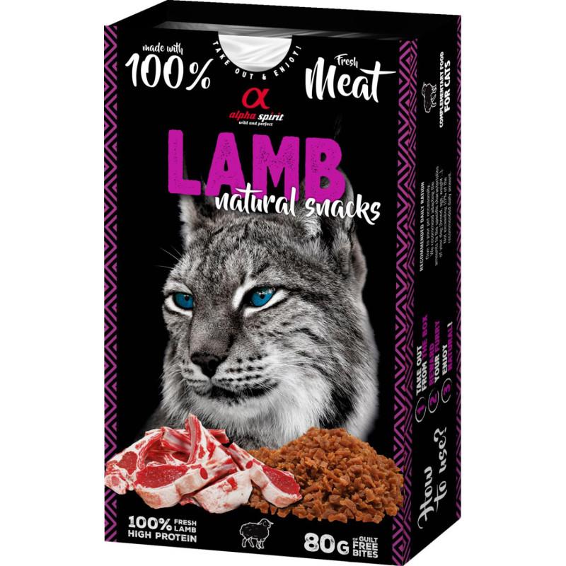 Alpha Spirit Naturals Katt Lamm 80g